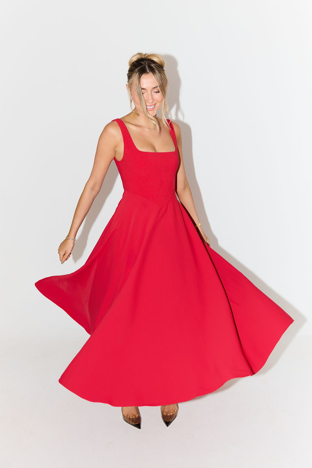 Amelia | Vestido midi fluido atemporal